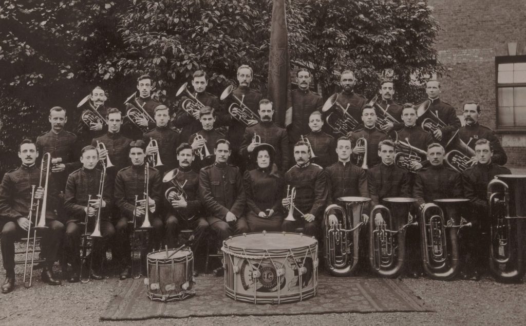 Anonymous, Photograph of the Stratford Brass Band, c.1907-20