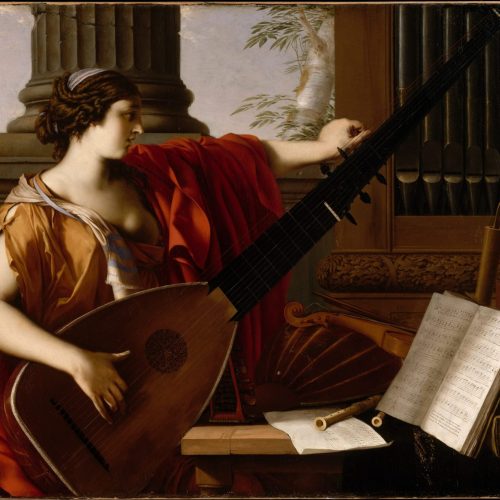 Allegory of Music. A painting by Laurent de La Hyre